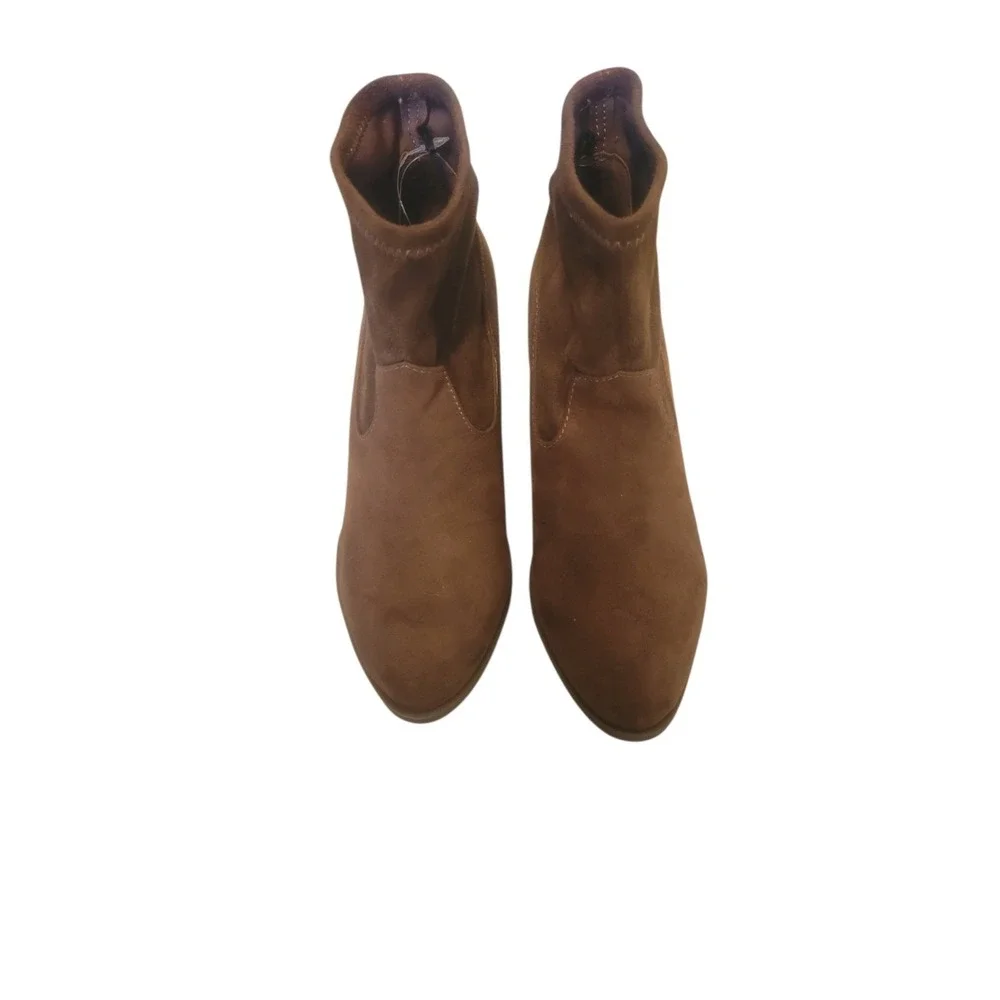 a.n.a Women's Whiskey Brown Ankle Boots SZ 6‎ Medium